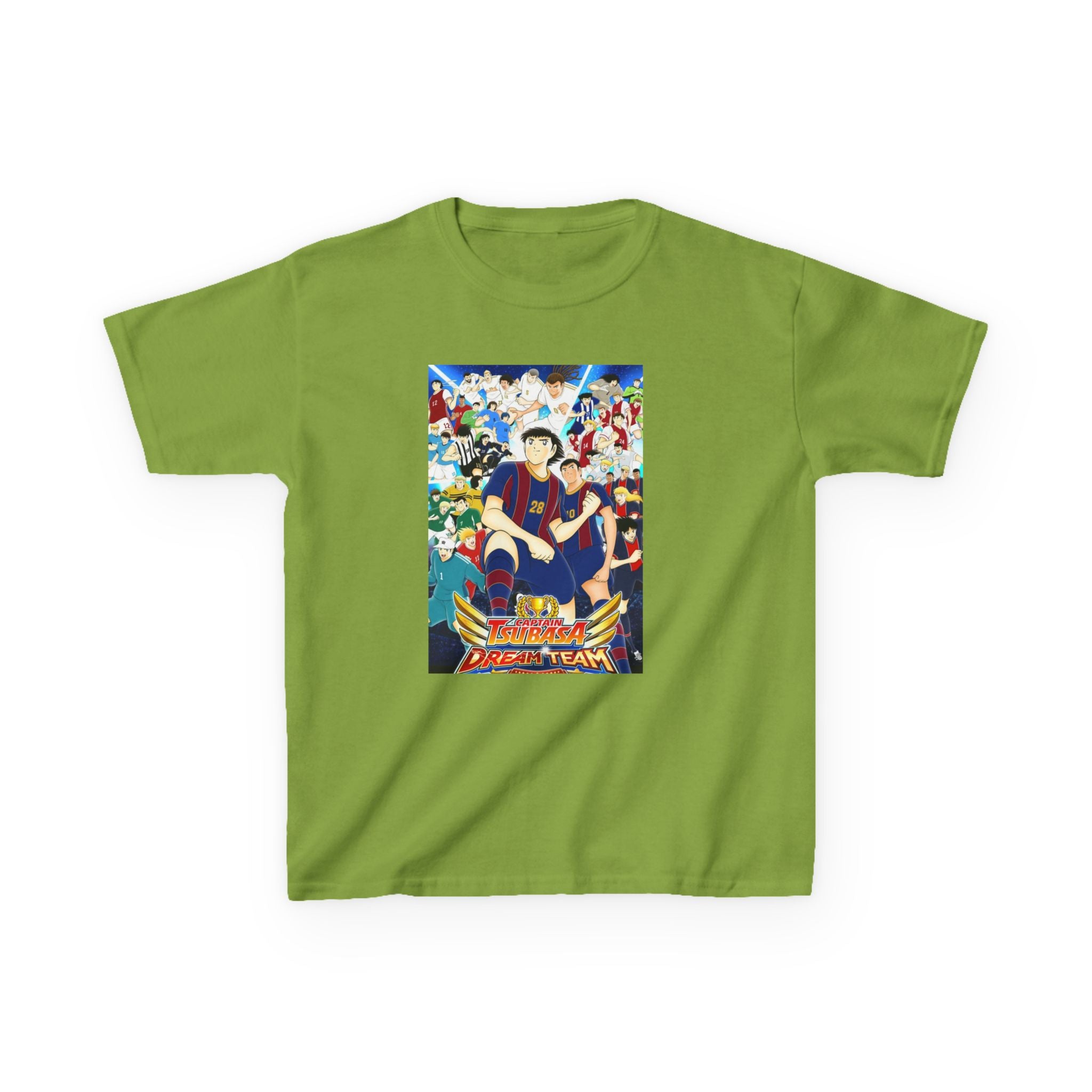 Kids Heavy Cotton™ T-shirt olive et tom  Rituel élégance