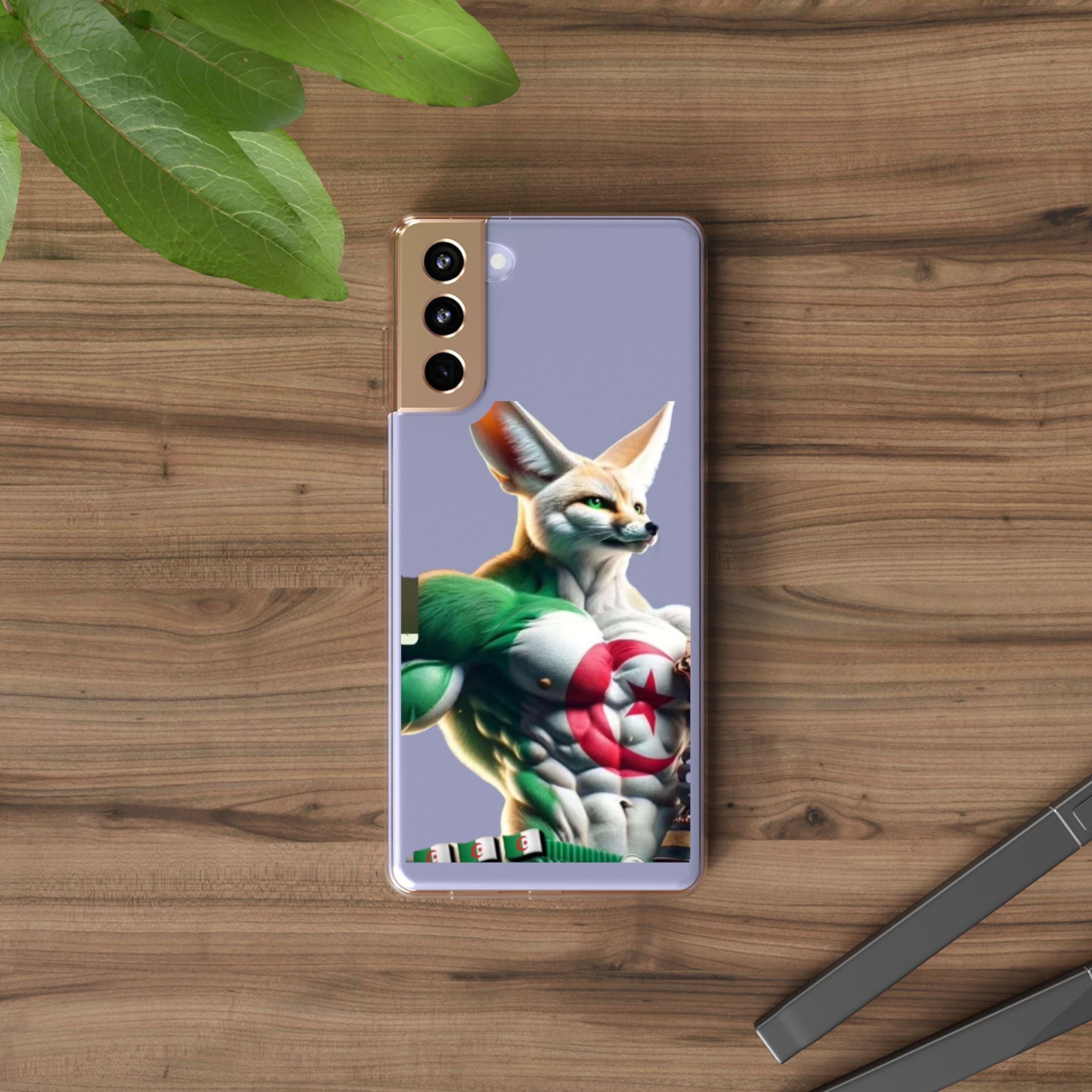 1étui de protection téléphone transparent Algérie féneck élégant, jolie coque de téléphone,