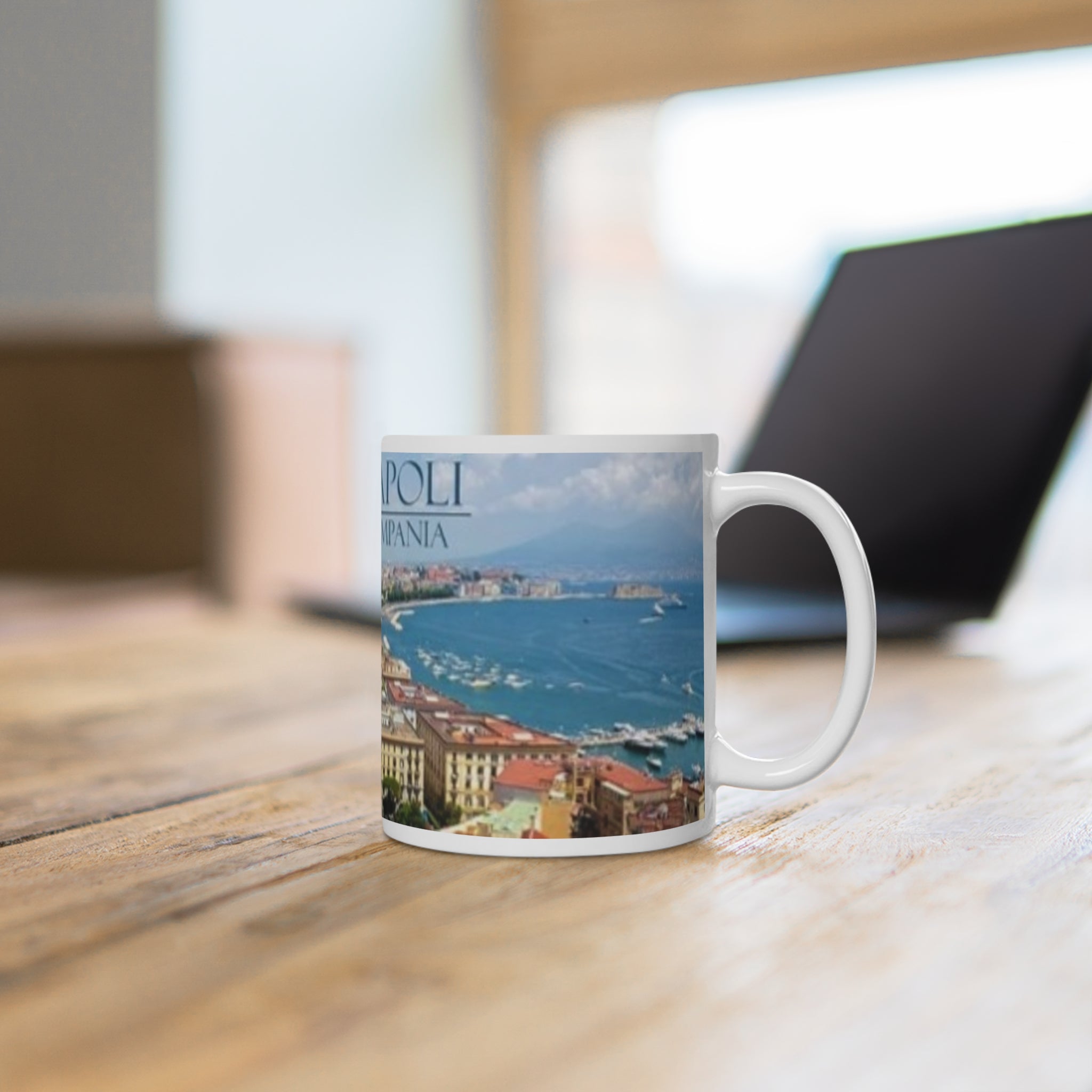 Napoli Campania Ceramic Mug, Scenic Souvenir Gift, Coffee Lover's Mug, Travel Keepsake, Home Decor, Perfect for Holidays