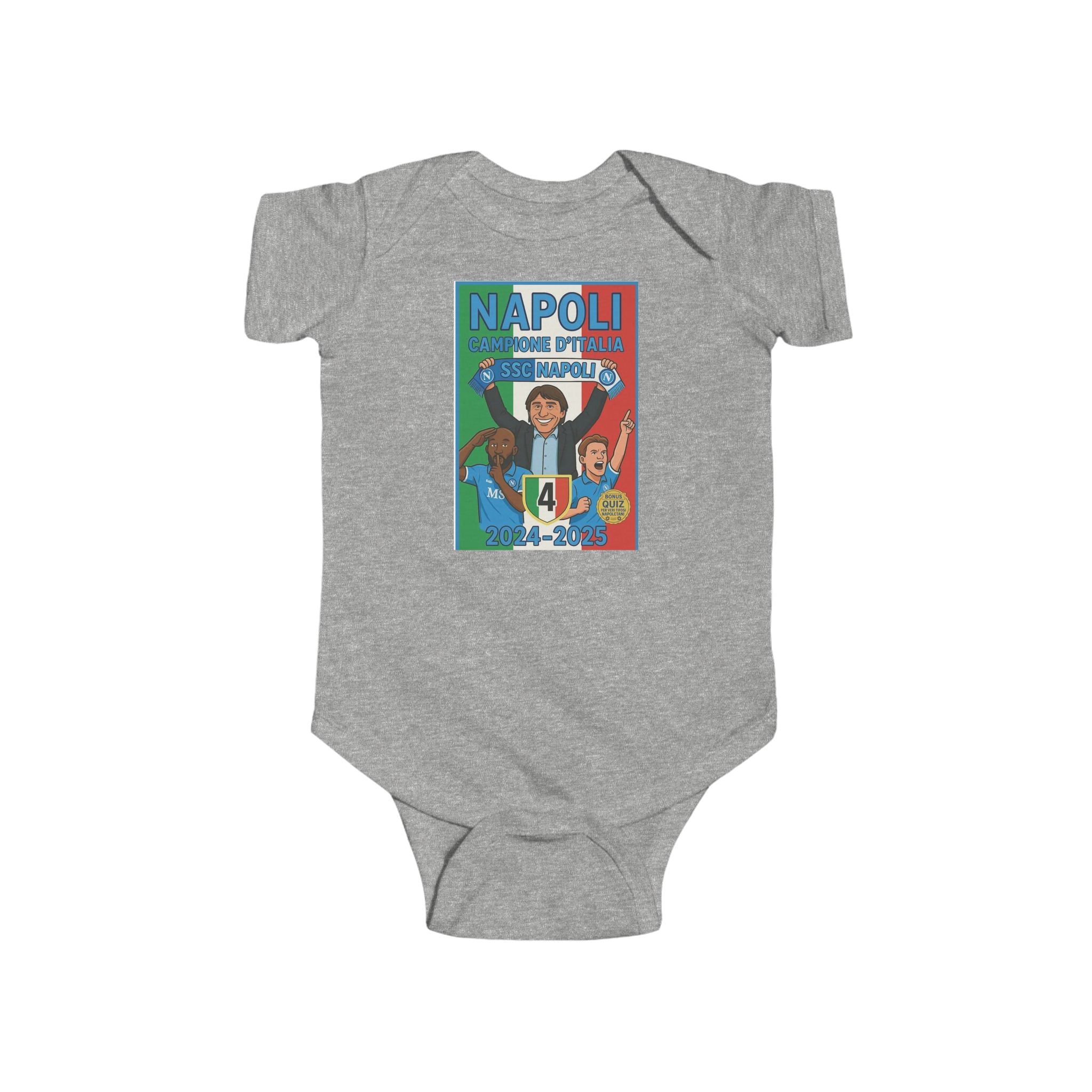 Napoli Sports Baby Bodysuit, Cute Infant Outfits, Baby Shower Rituel élégance