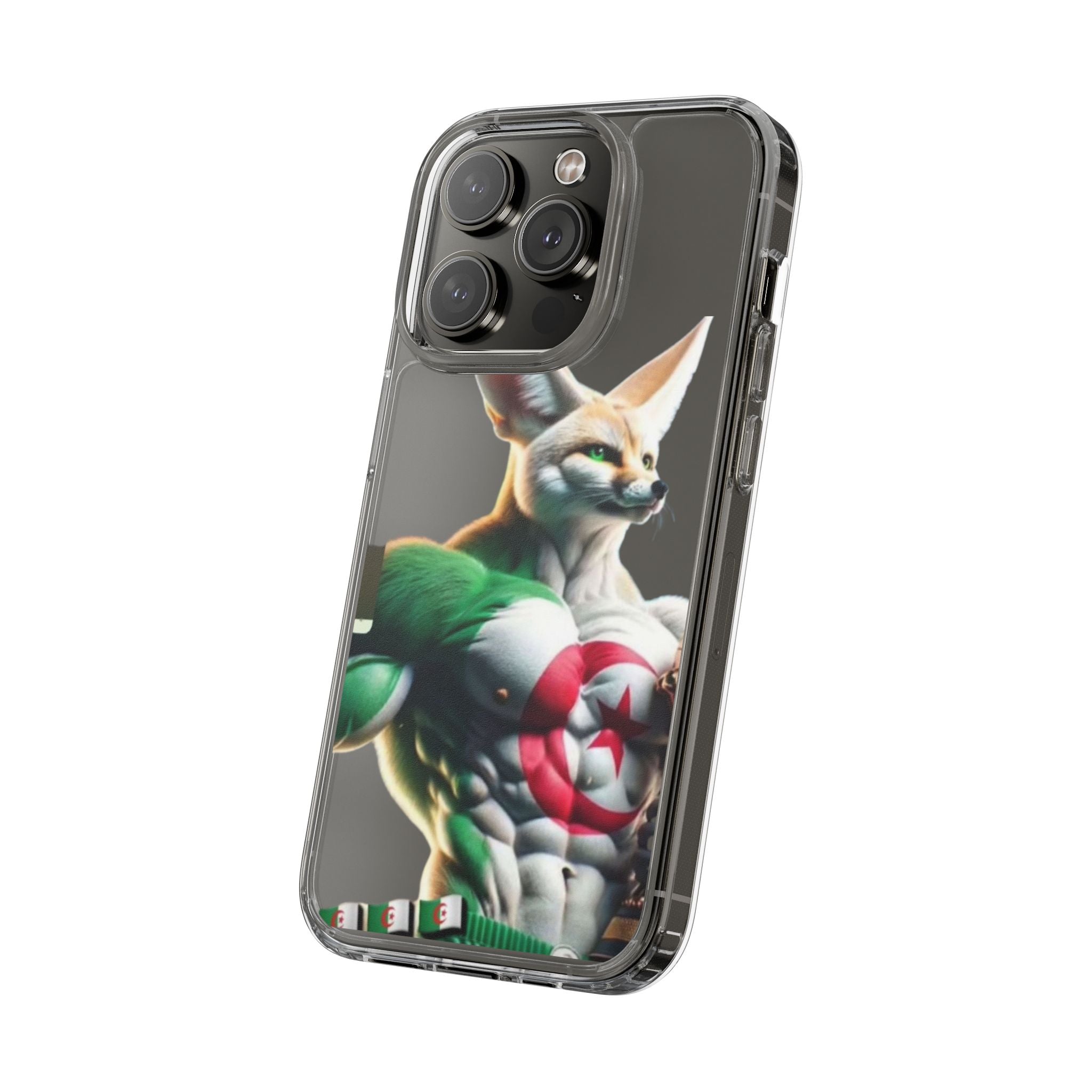 1étui de protection téléphone transparent Algérie féneck élégant, jolie coque de téléphone,