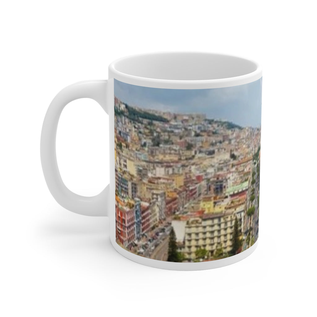 Napoli Campania Ceramic Mug, Scenic Souvenir Gift, Coffee Lover's Mug, Travel Keepsake, Home Decor, Perfect for Holidays