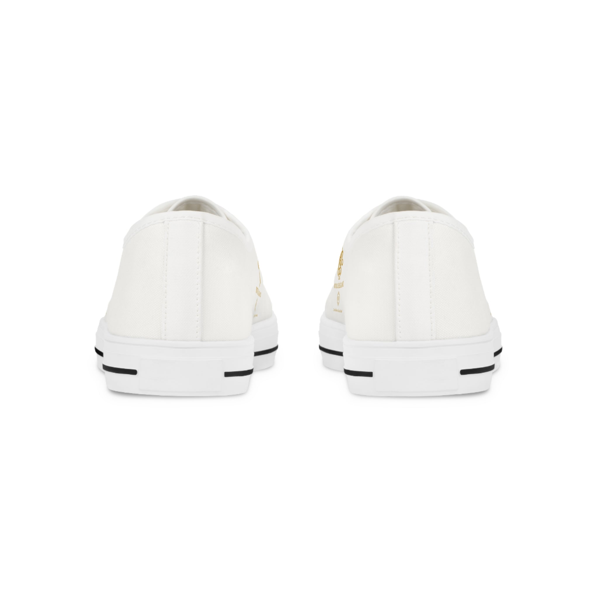 Collection 2026 Rituel élégance Top Sneakers — White Gold Royal Emblem