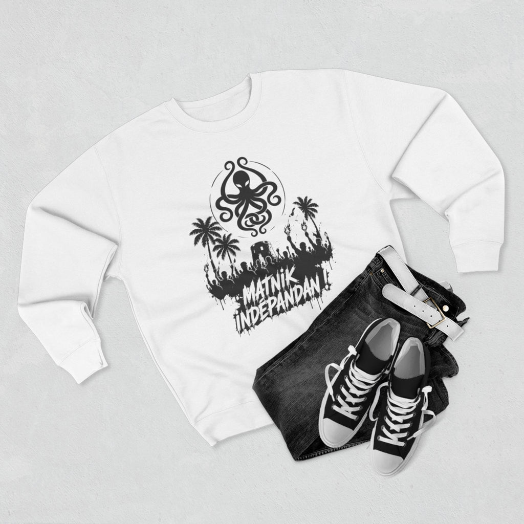 Matnik Indepandan marque Rituel élégance Sweatshirt — Caribbean Independence