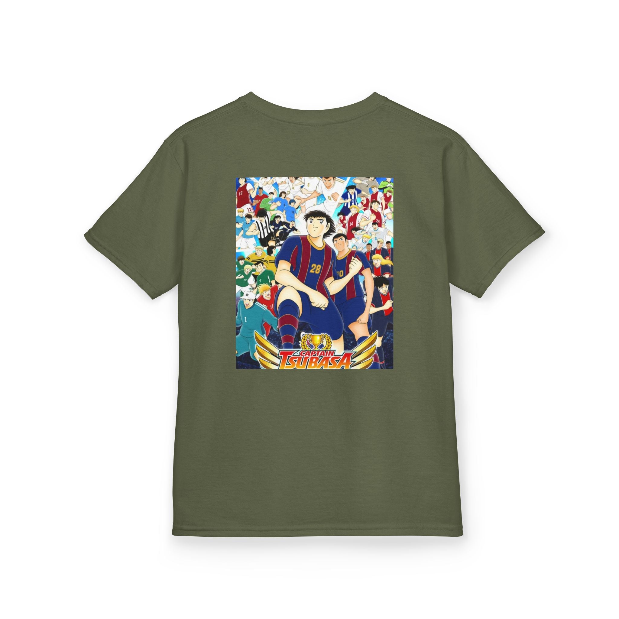 Kids Heavy Cotton™ T-shirt olive et tom  Rituel élégance