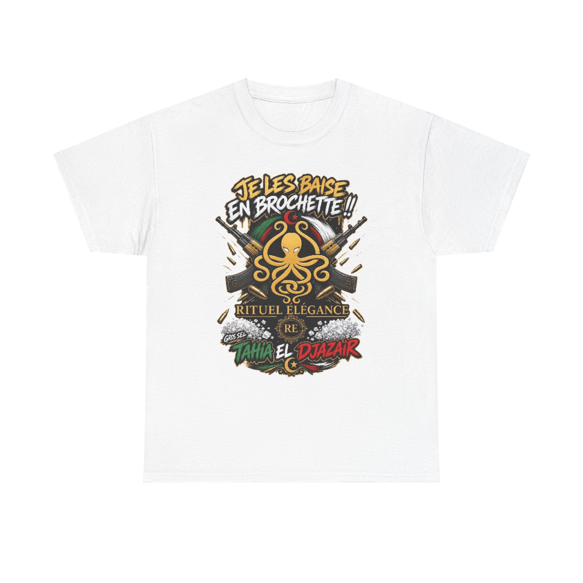 T-shirt Unisexe en Coton – Rituel Élégance