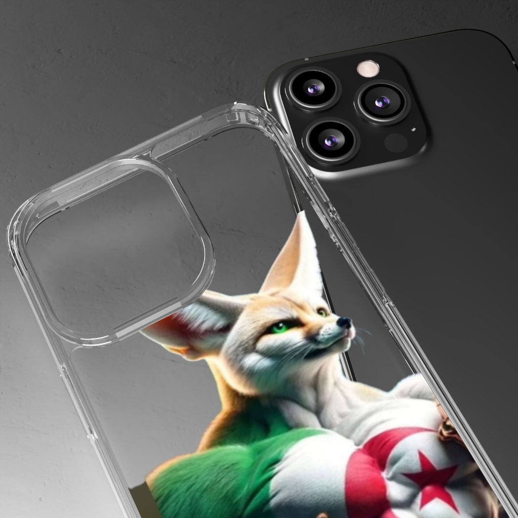 1étui de protection téléphone transparent Algérie féneck élégant, jolie coque de téléphone,