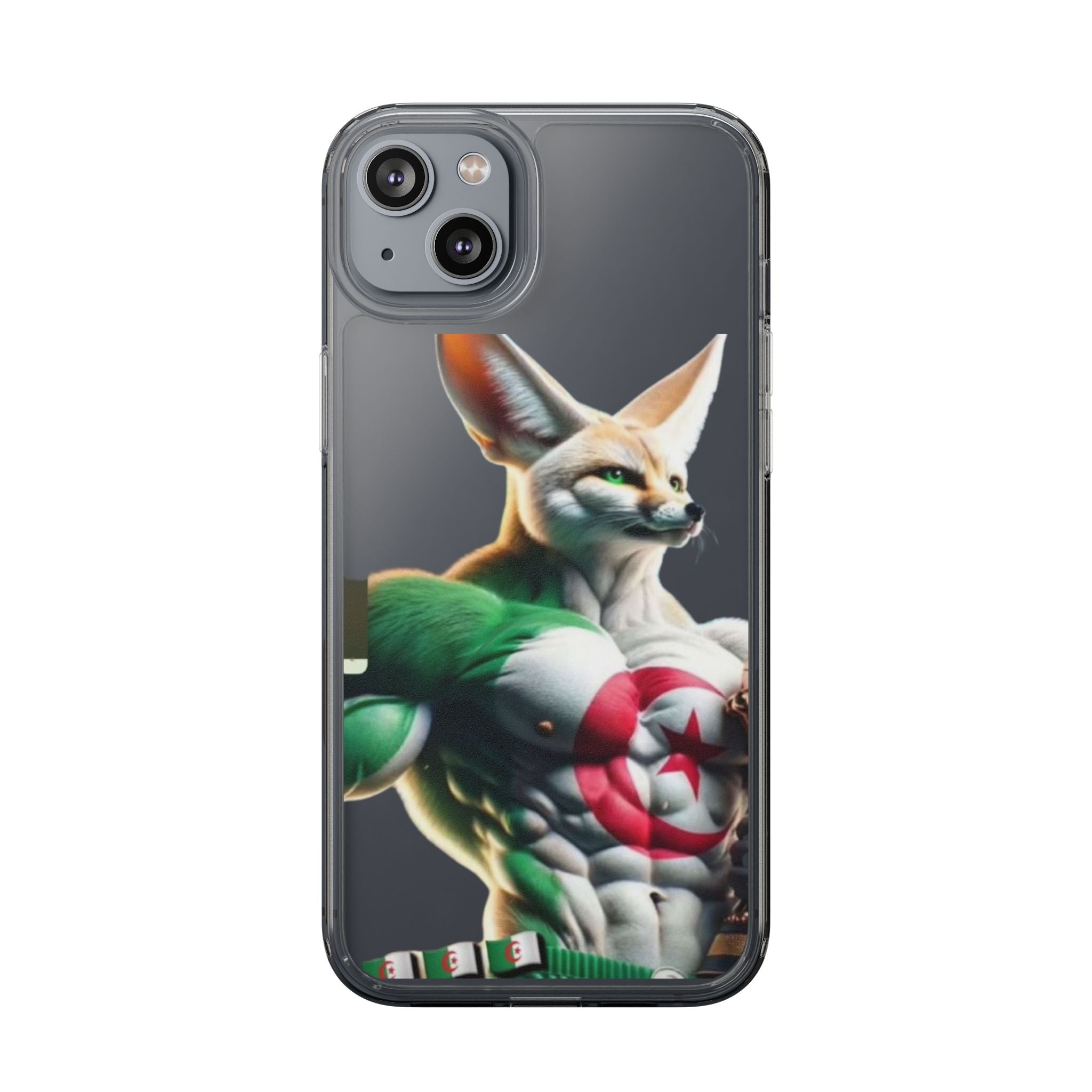 1étui de protection téléphone transparent Algérie féneck élégant, jolie coque de téléphone,