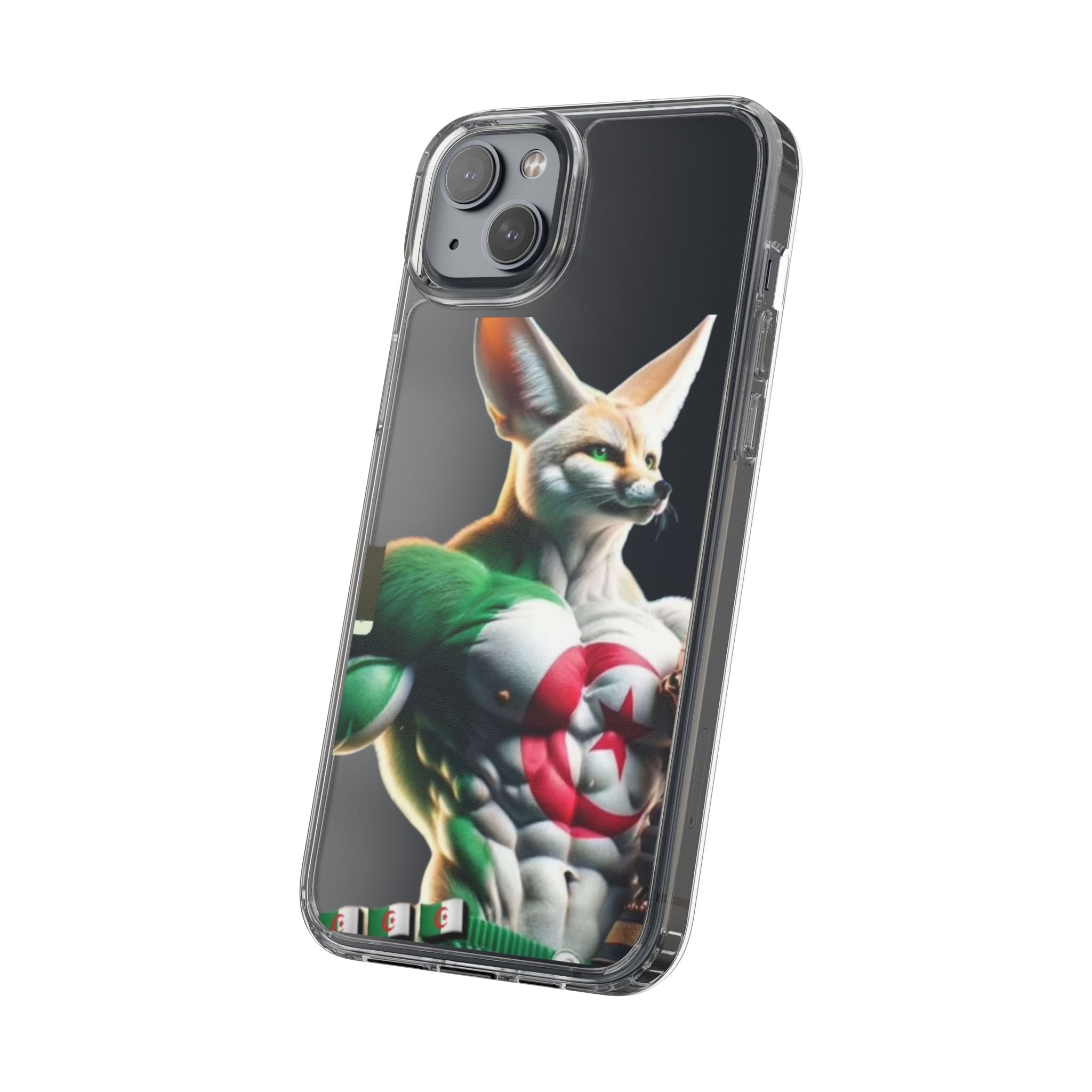 1étui de protection téléphone transparent Algérie féneck élégant, jolie coque de téléphone,