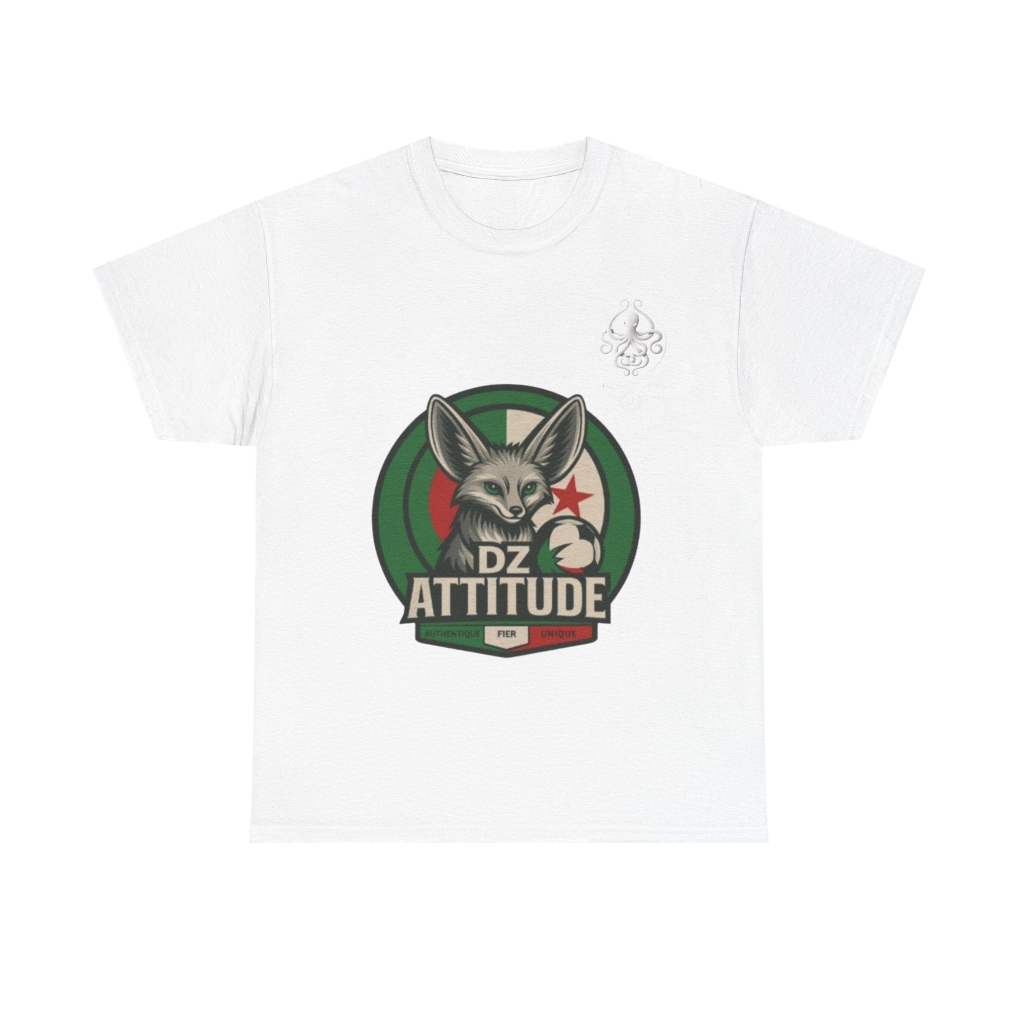 Rituel élégance T-Shirt — "DZ Attitude" Retro Military Badge Tee
