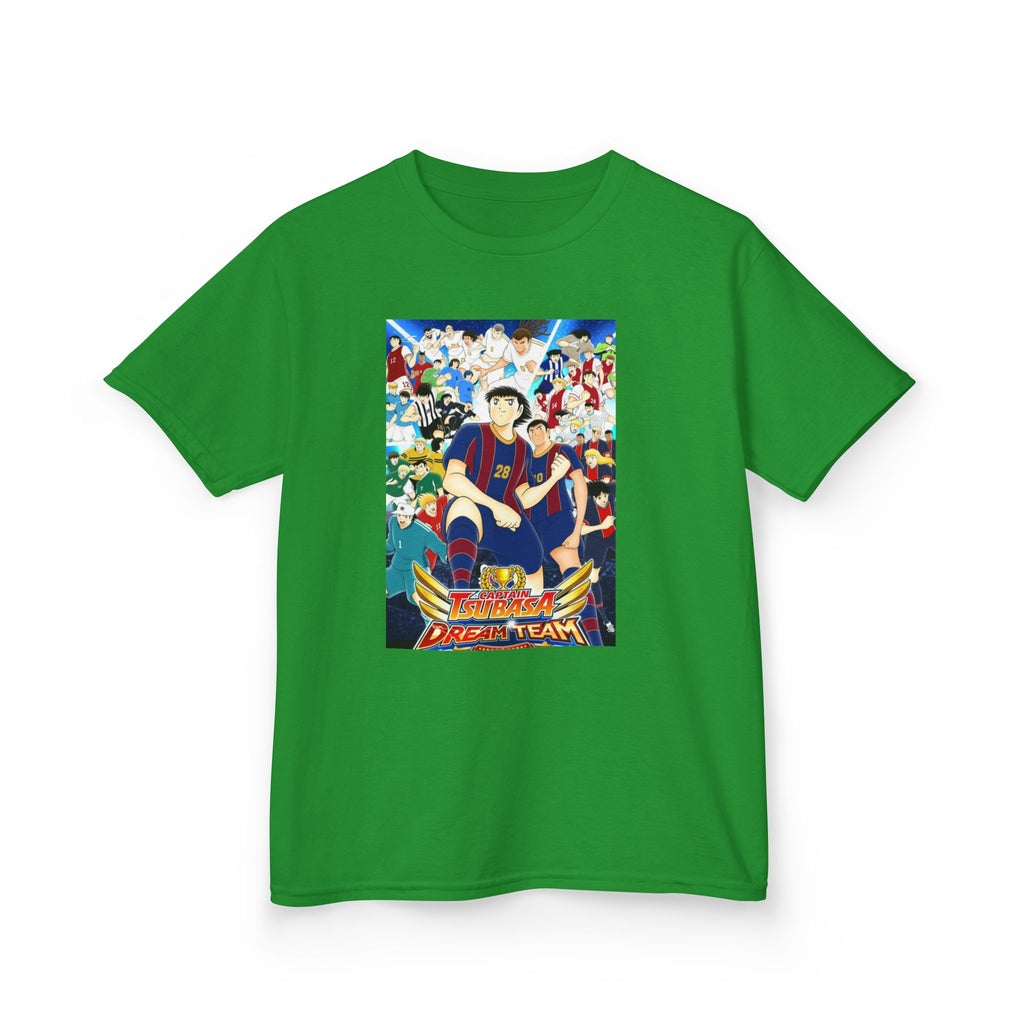 Kids Heavy Cotton™ T-shirt olive et tom  Rituel élégance