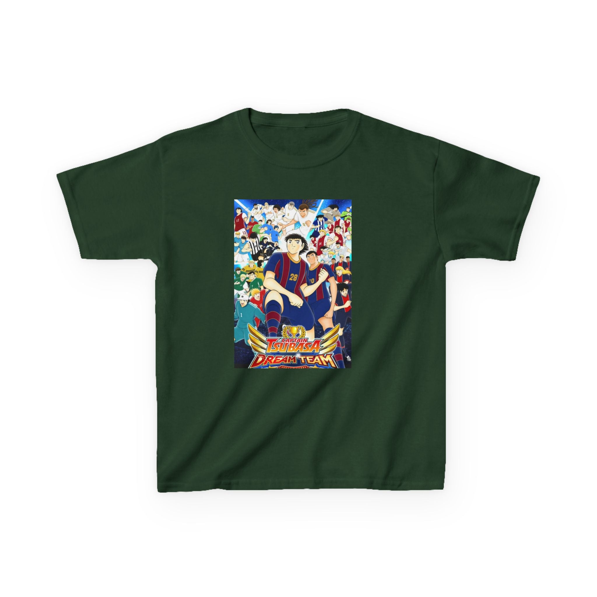 Kids Heavy Cotton™ T-shirt olive et tom  Rituel élégance