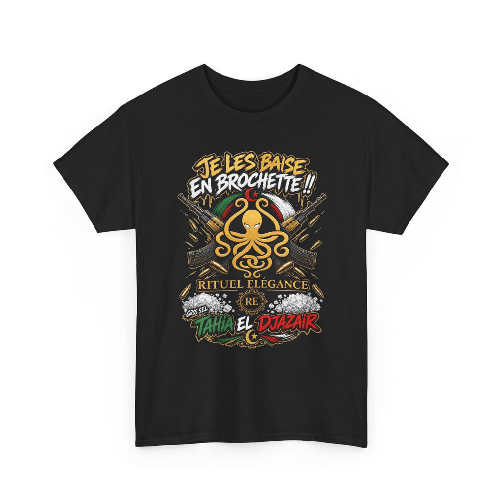 T-shirt Unisexe en Coton – Rituel Élégance