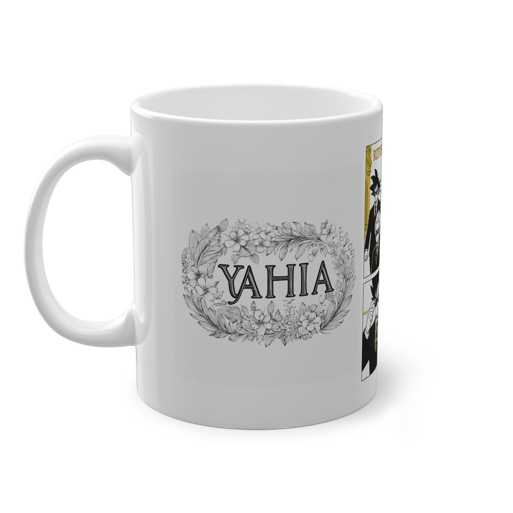 mug dbz ,personaliser avec prénom Yahia élégante avec un design