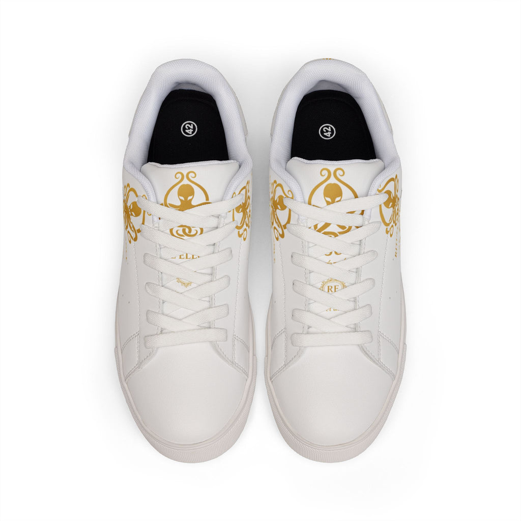 Rituel élégance Sneakers 2026 — Gold Ornamental 'Rituel Elegance' Design