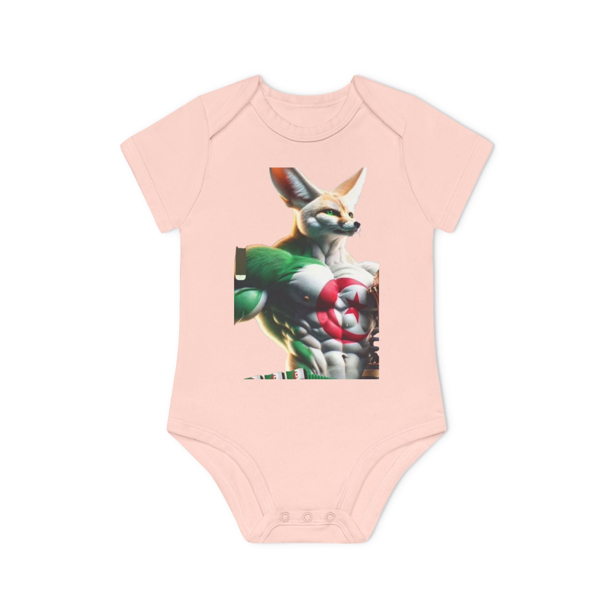 Body bébé design du fénéck Algérie élégant,  body écologique