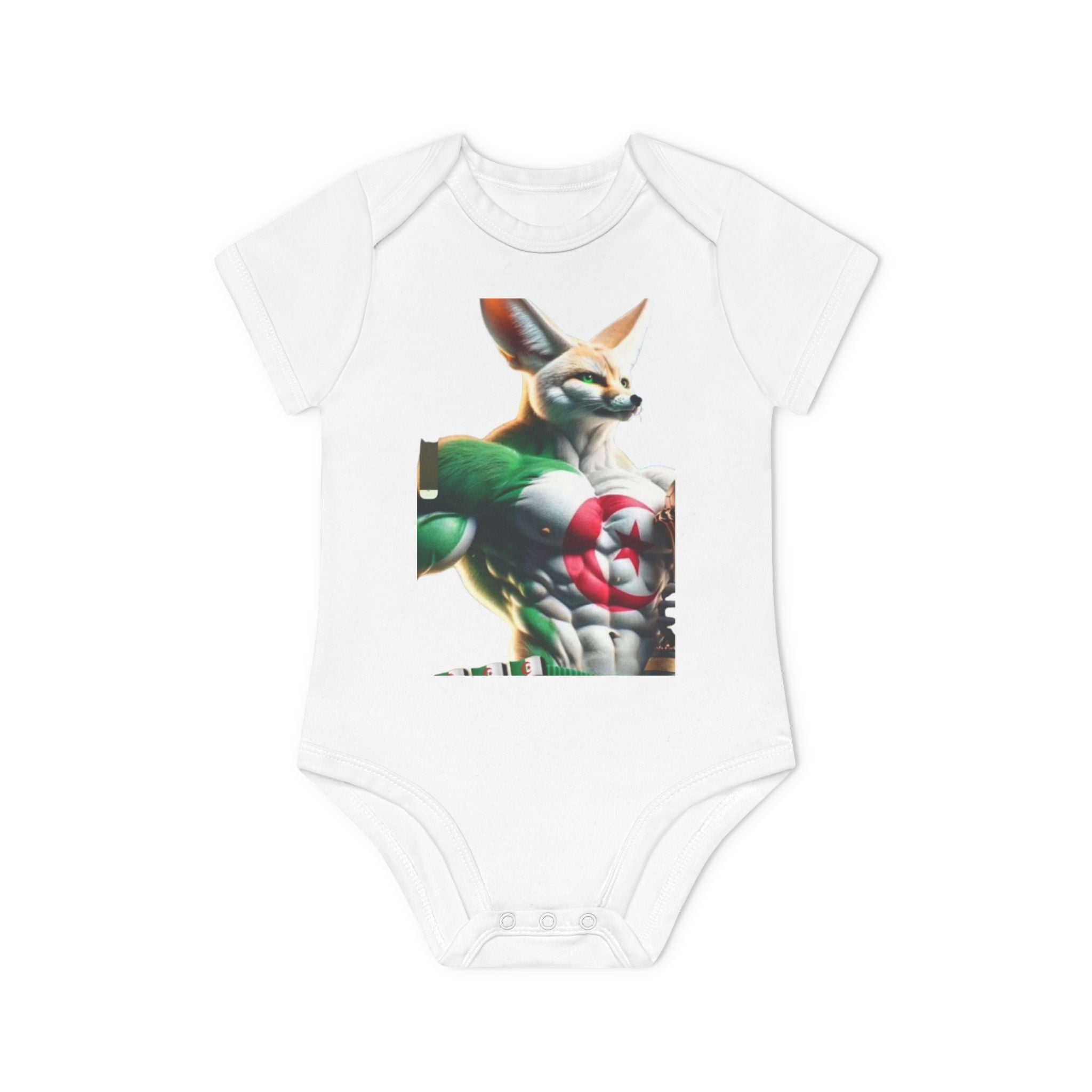 Body bébé design du fénéck Algérie élégant,  body écologique