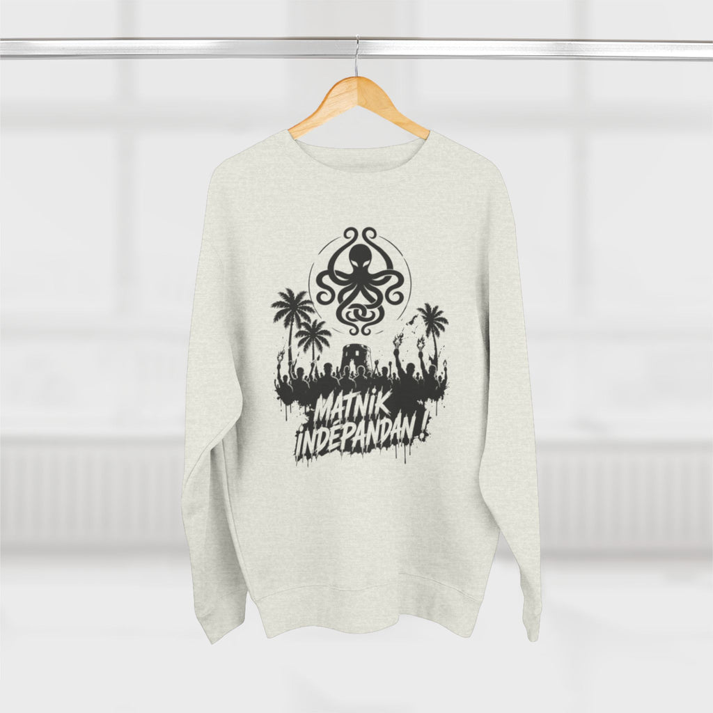 Matnik Indepandan marque Rituel élégance Sweatshirt — Caribbean Independence