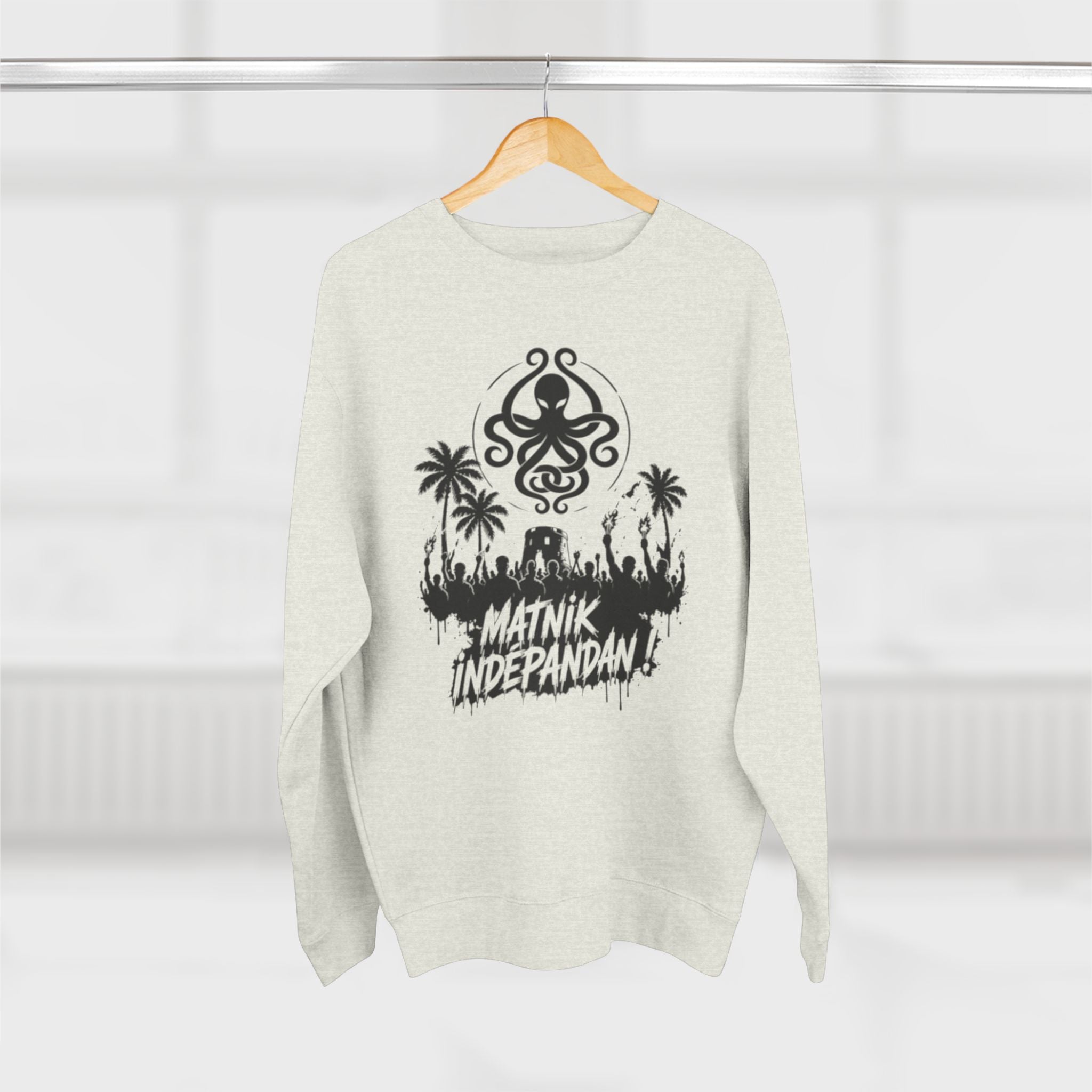 Matnik Indepandan marque Rituel élégance Sweatshirt — Caribbean Independence