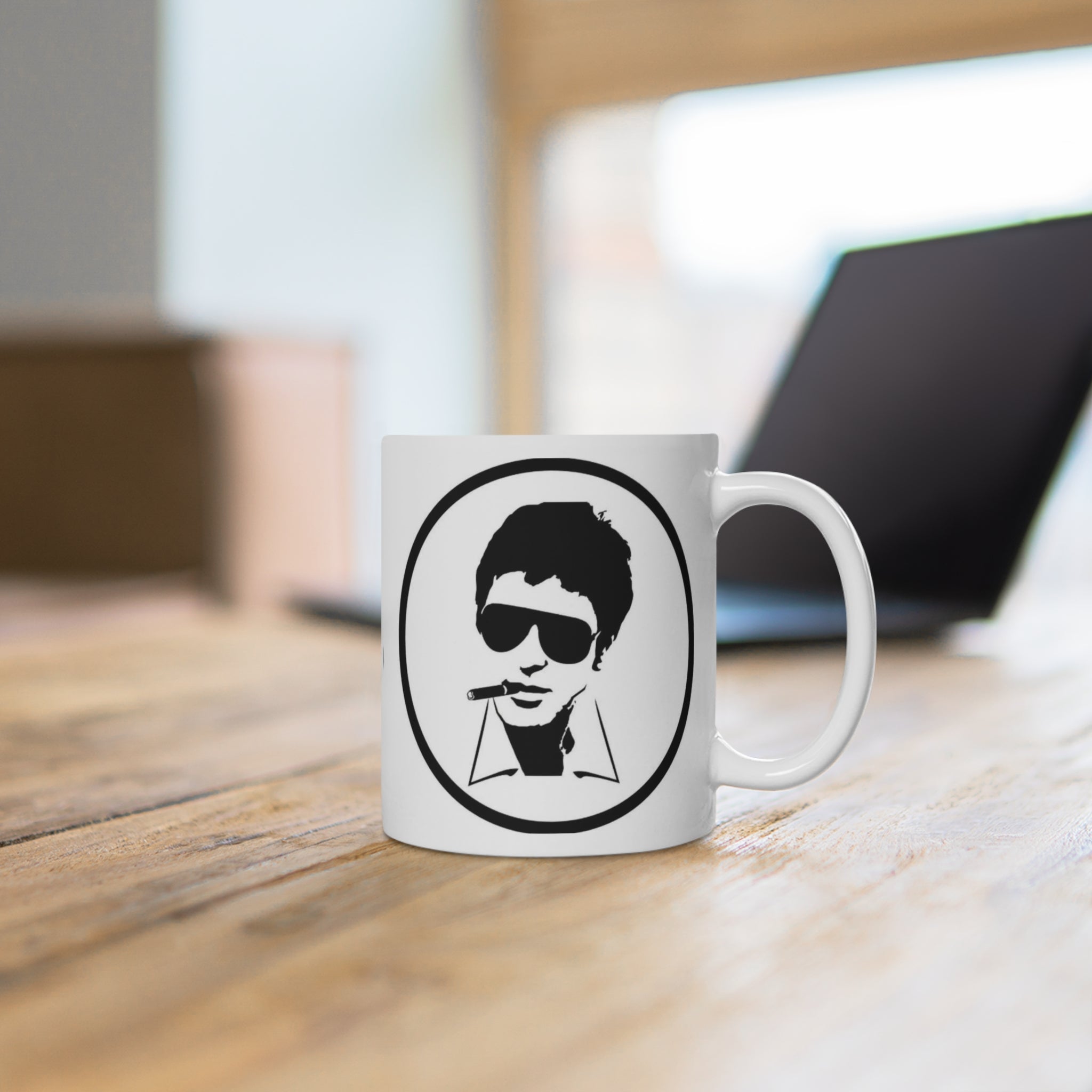 tony montana scarface  Ceramic Mug — collectors rituel élégance officiel