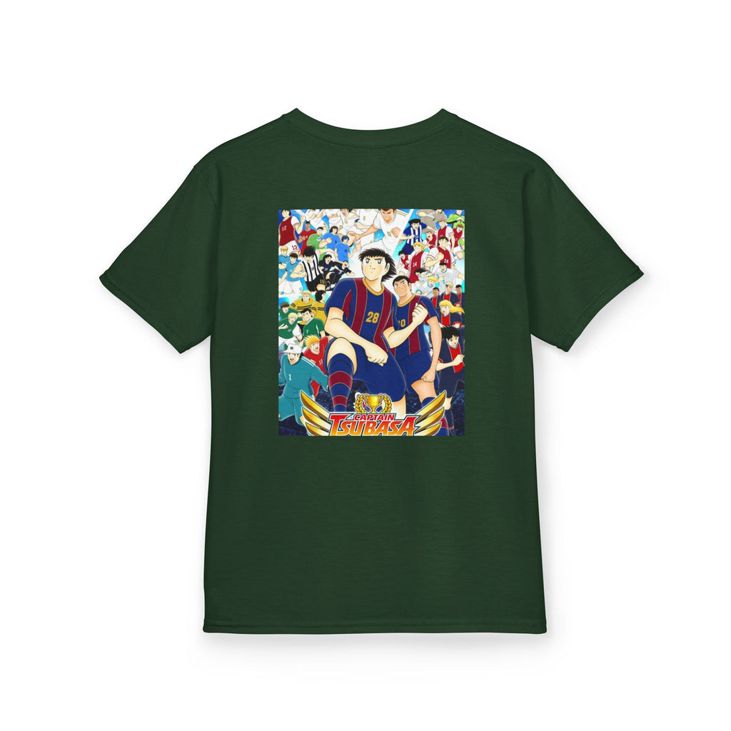 Kids Heavy Cotton™ T-shirt olive et tom  Rituel élégance