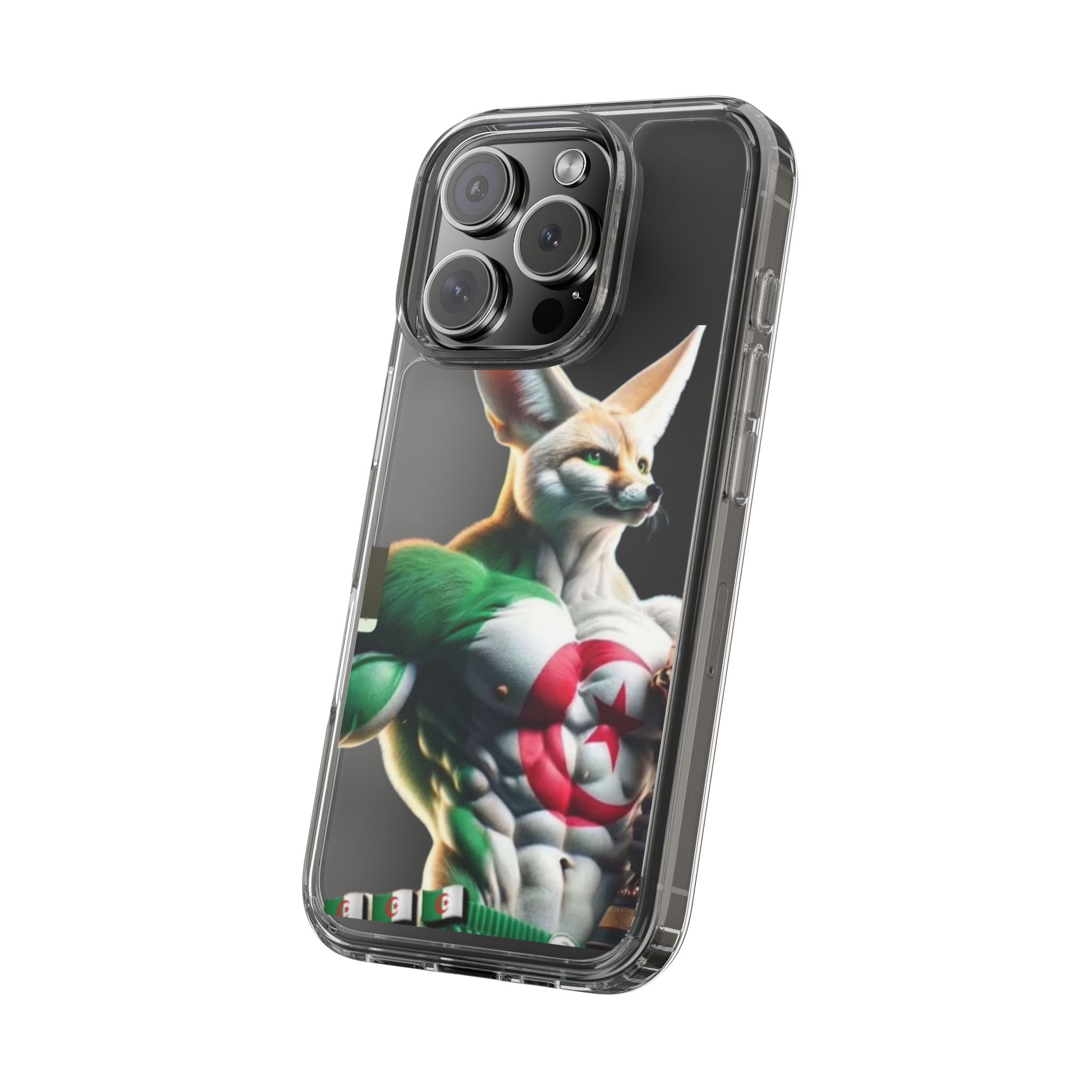 1étui de protection téléphone transparent Algérie féneck élégant, jolie coque de téléphone,