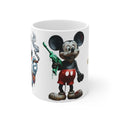 Playful Cartoon Ceramic Mug, Vintage Style Mug, rituel élégance 2025