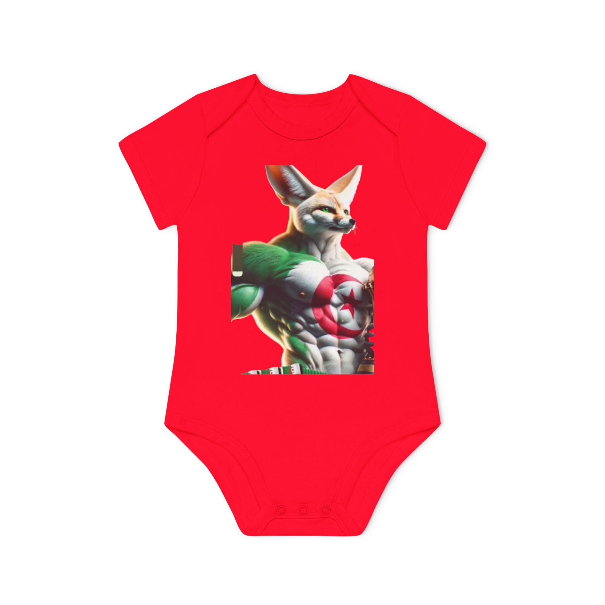 Body bébé design du fénéck Algérie élégant,  body écologique