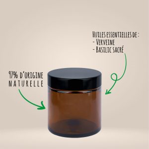 Masque Après-shampooing – Brillance Verveine & Basilic sacré | Format 100ml | Lot de 20 | Rituel Élégance