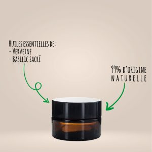Crème de coiffage – Brillance Verveine & Basilic sacré | Format 30ml | Lot de 20 | Rituel Élégance
