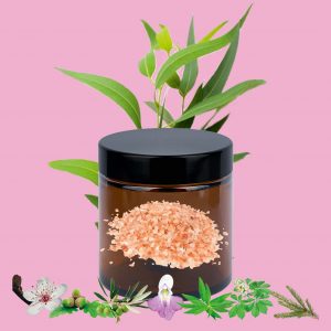 Sels de bain – Eucalyptus & Fleurs de Bach
