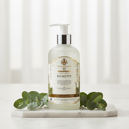 Adoucissant Eucalyptus Rituel Élégance sur flacon