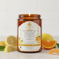 Bougie Citron Mandarine Orange – Rituel Élégance