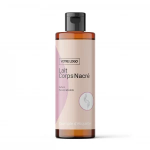 Lait corps nacré – Parfum personnalisable Pro